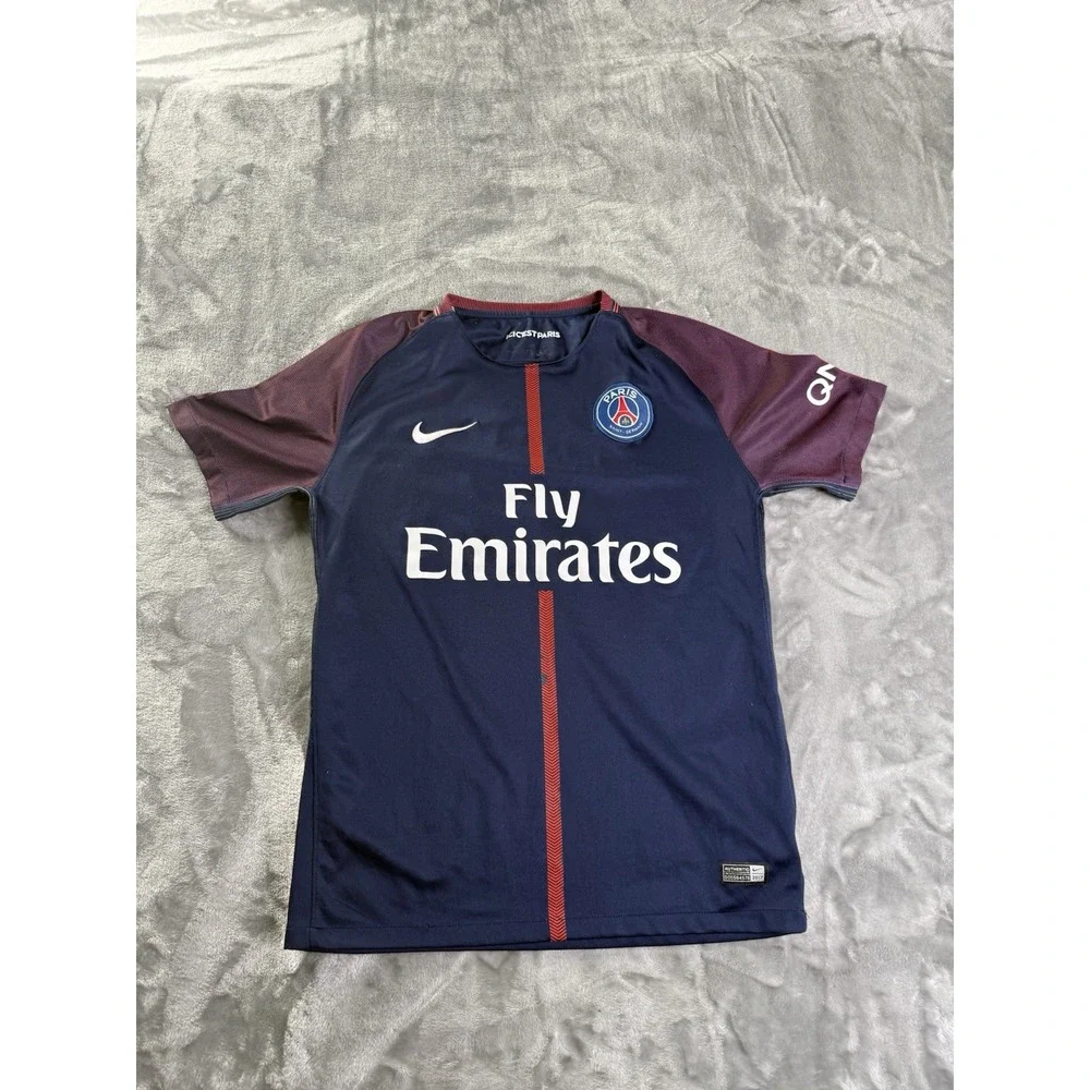Nike PSG Paris Saint-Germain Soccer Football Jersey 2017/2018 Mbappe #29 Size M